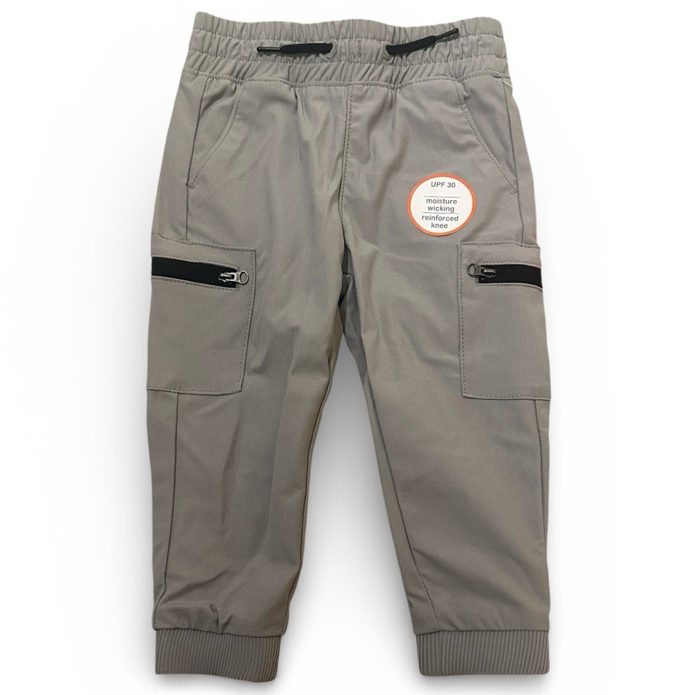Wonder Nation Kids Gray Cargo Joggers